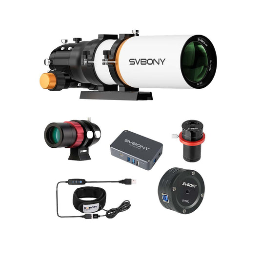 SV503 70 f/6.78 ED Telescope Bundle Set  for Planetary Photography