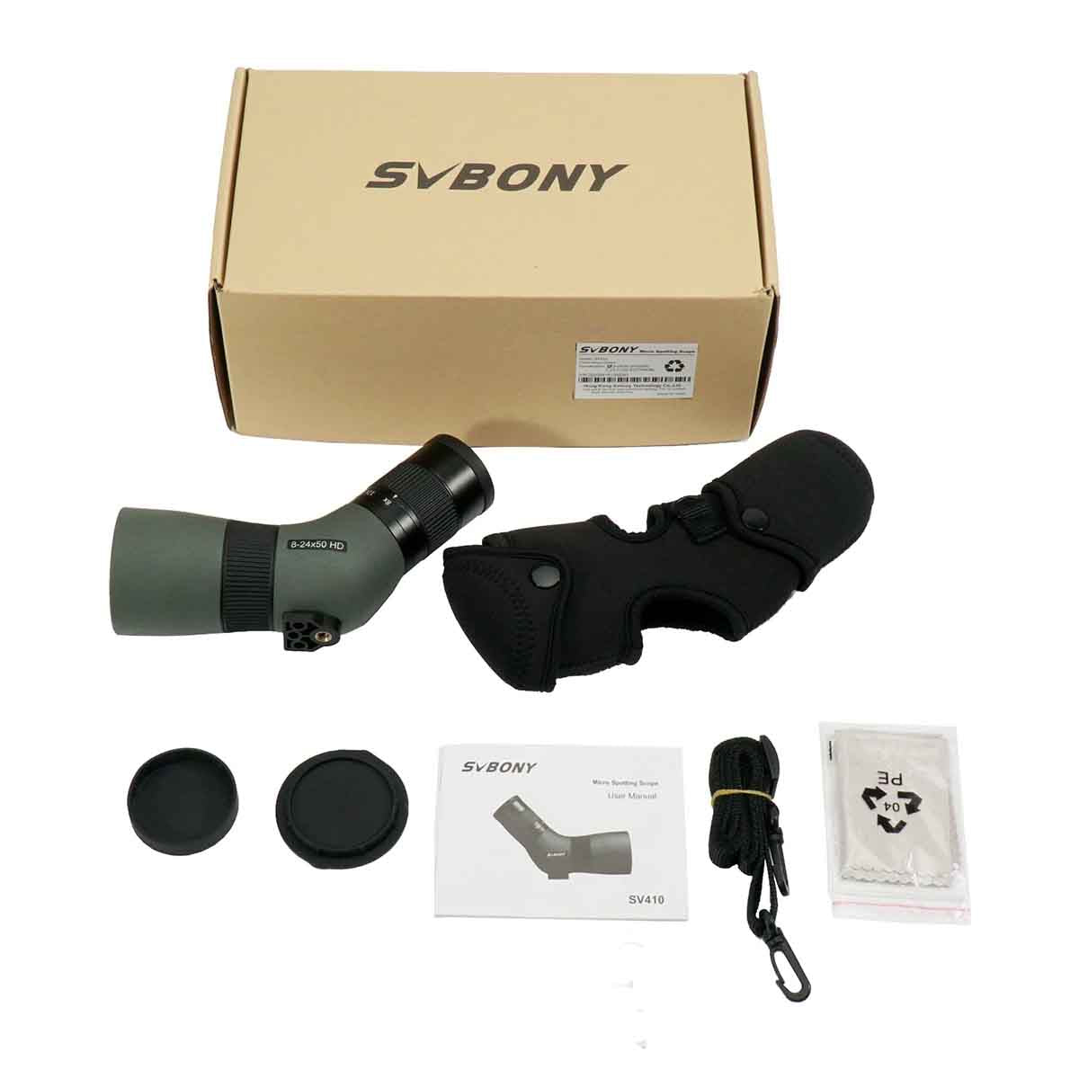 SV410 9-27x56 ED Mini Spotting Scope FMC for Birding Outdoor Watching