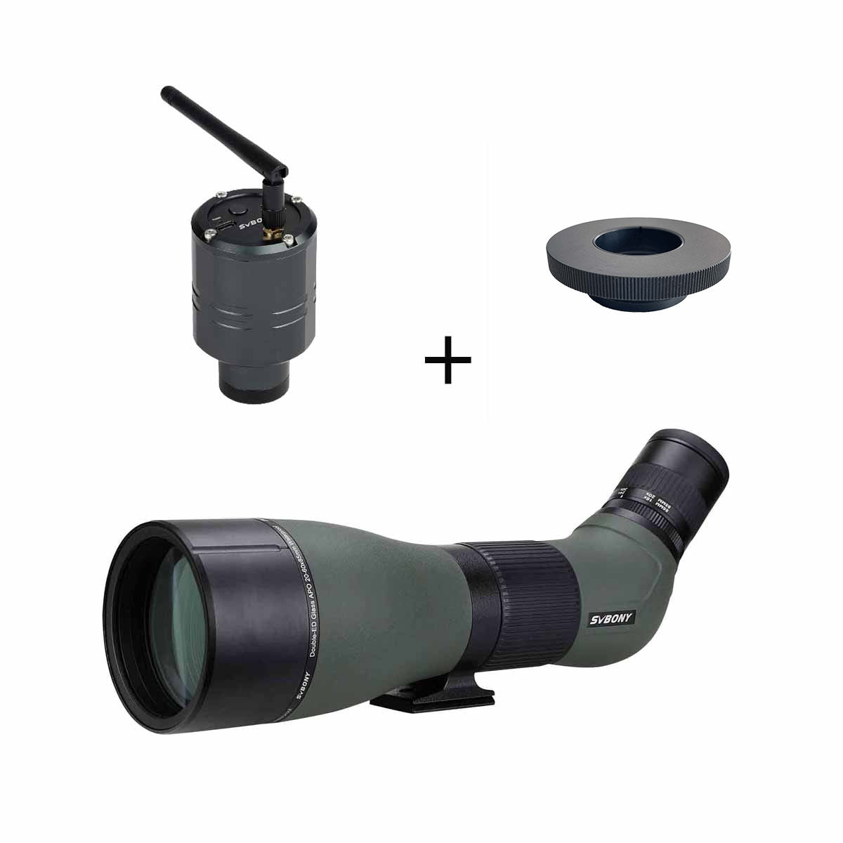 SA401 20-60x85 Spotting Scopes with Wifi Camera Birding Photography