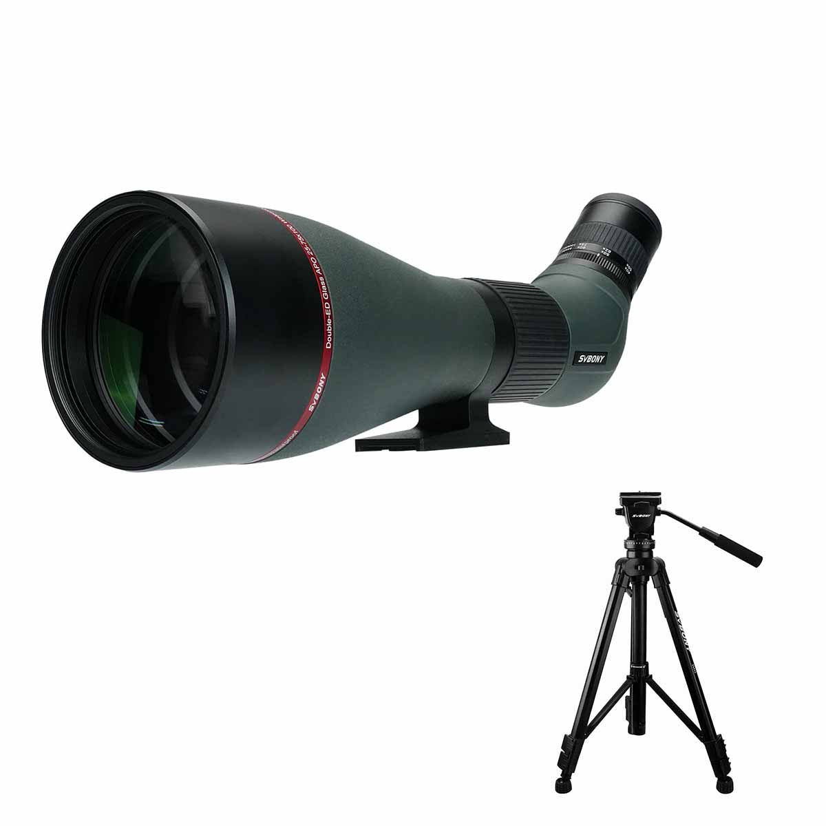 SA401 25-75X100 APO Spotting Scope Birding Camera Telephoto for WMBD Festival