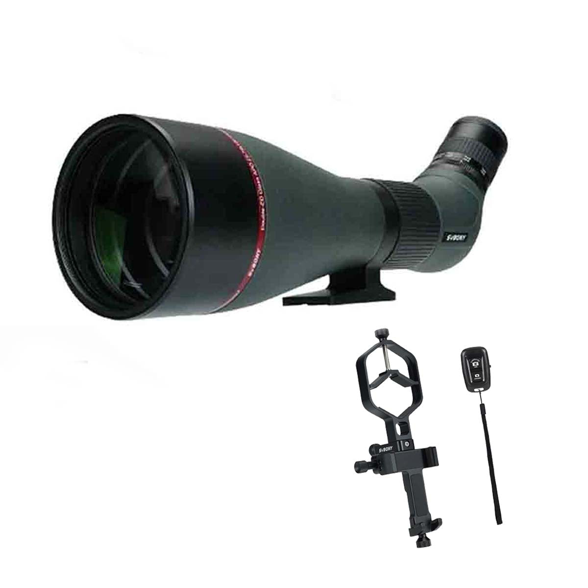 SA401 25-75X100 APO Spotting Scope Birding Camera Telephoto for WMBD Festival