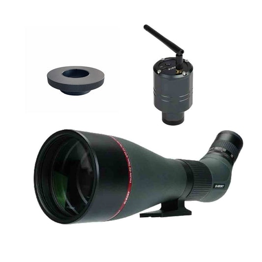 SA401 25-75X100 APO Spotting Scope with SC311 Wifi Camera for Birdwatching