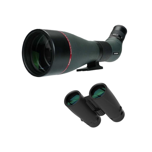 SA401 25-75X100 APO Spotting Scope - SA205 ED Flat-field Binocular for Birdwatching