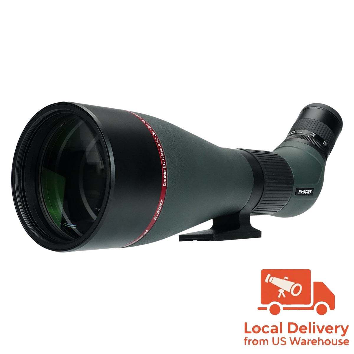 SA401 25-75X100 APO Spotting Scope Birding Camera Telephoto for WMBD Festival