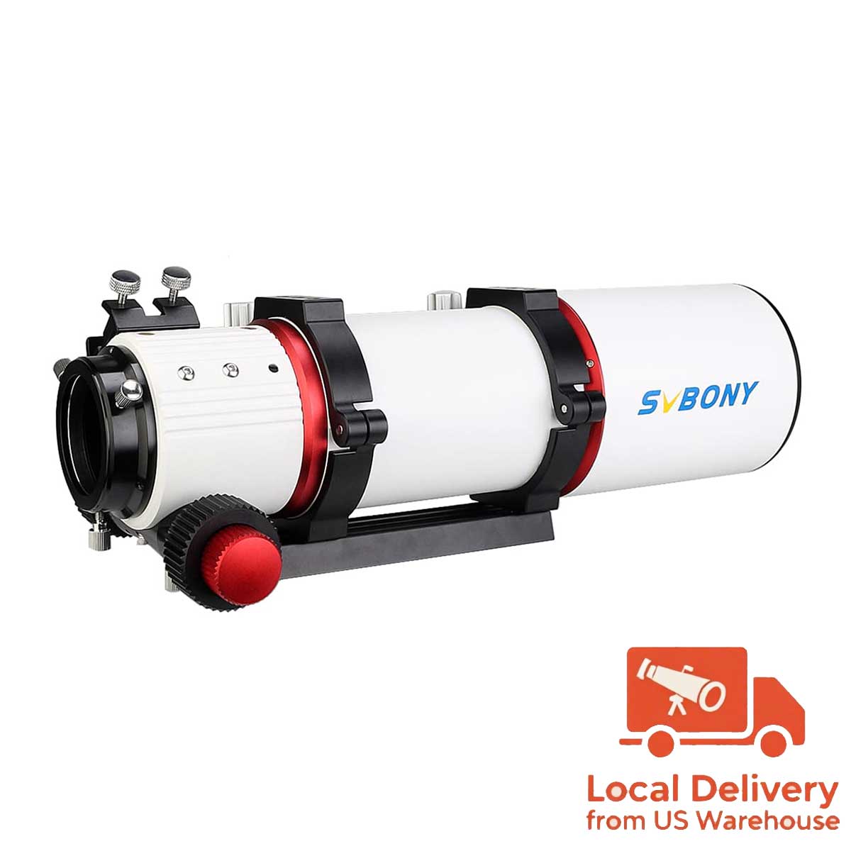 SVBONY SV550 APO Triplet Refractor 80mm F6 Telescope OTA For Deep Sky Astrophotography and Visual Observation