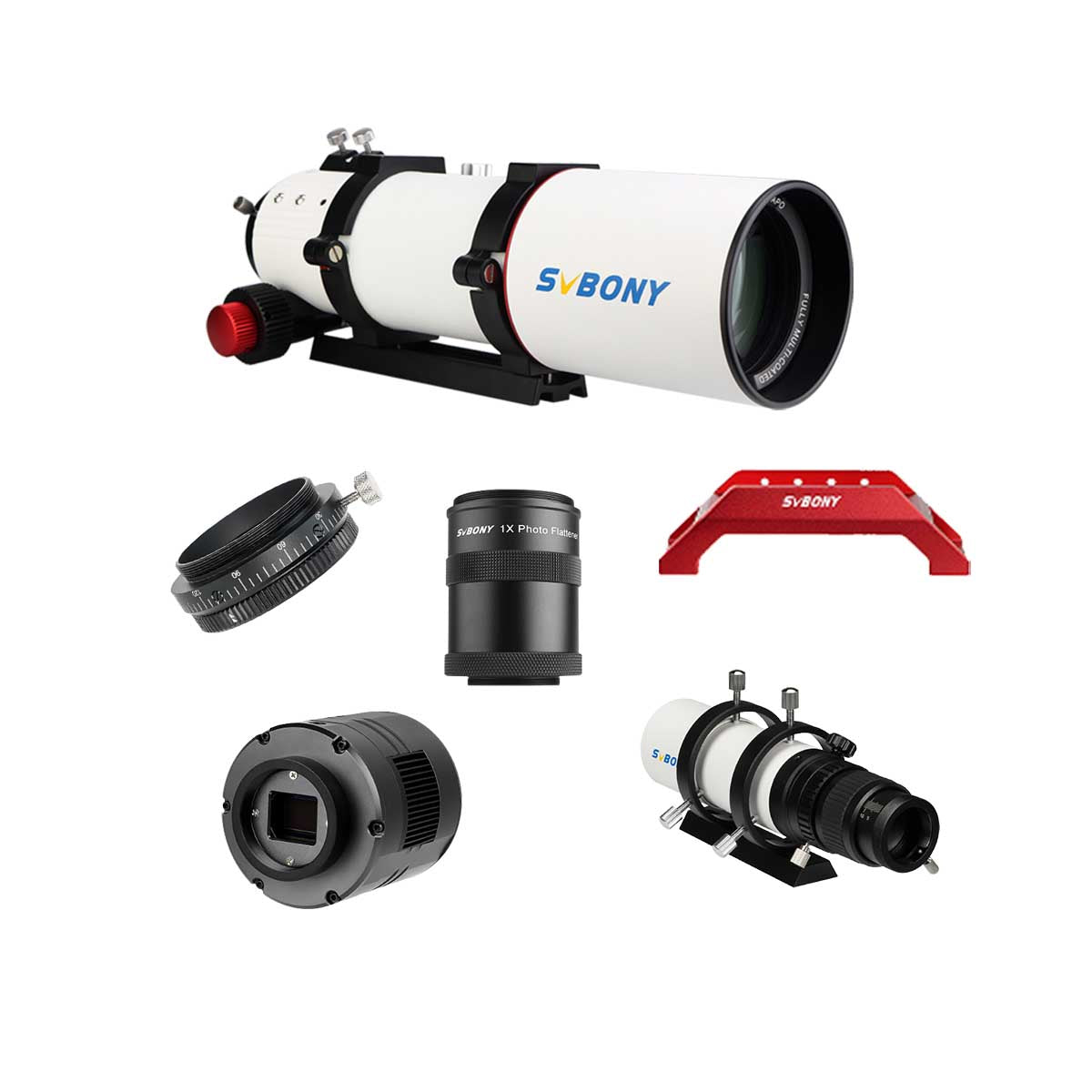 SV550 80APO Refractor Telescope - SV405CC OSC Camera Set for Astrophotography