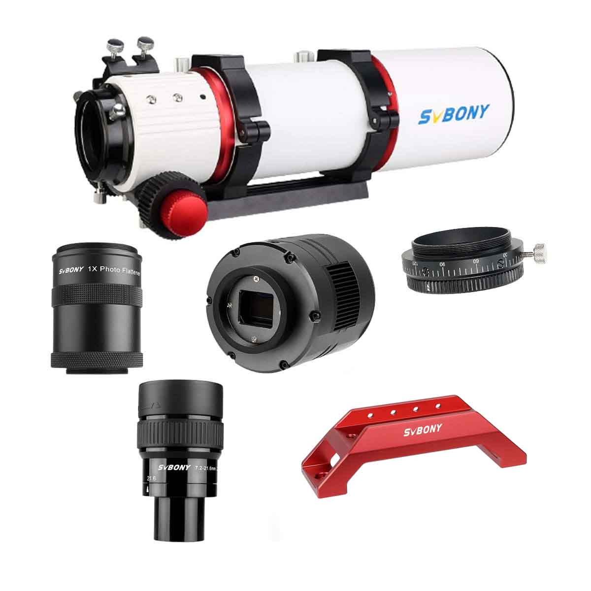 SV550 80 APO Triplet Apochromatic Telescope Set for Deep Space Vision & Photography