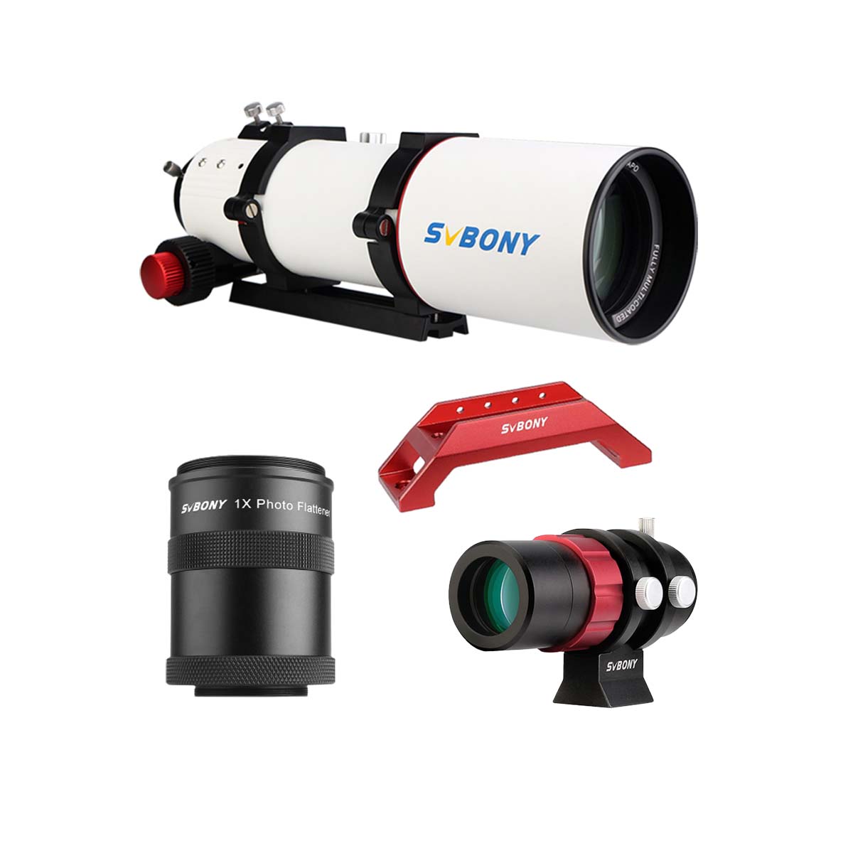 SVBONY SV550 APO Triplet Refractor OTA 80 F6 Astronomy Telescope Set for Deep Space Astrophotography
