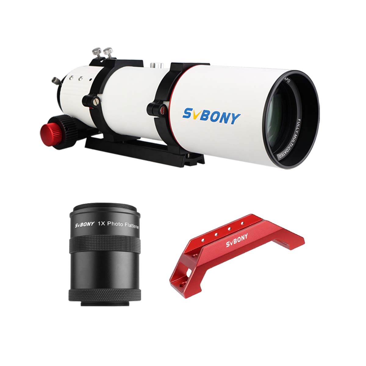 SVBONY SV550 APO Triplet Refractor OTA 80 F6 Astronomy Telescope Set for Deep Space Astrophotography