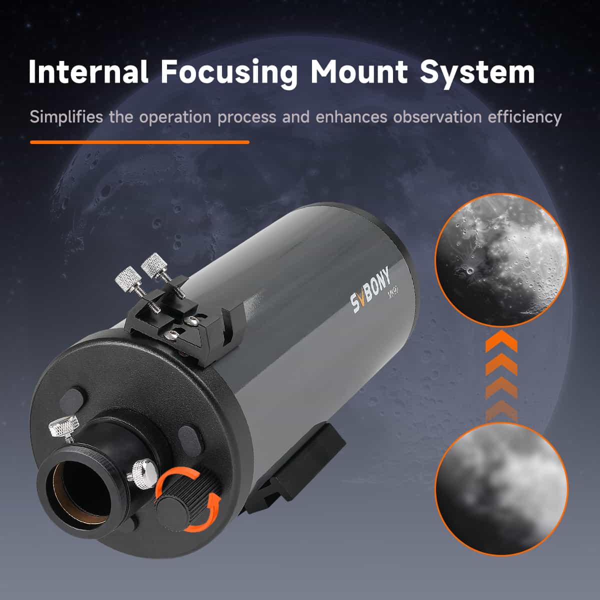 Svbony MK90 90mm Portable Maksutov Cassegrain Telescope – Great for Bird Watching, Long Range Viewing and Lunar Planetary Observations