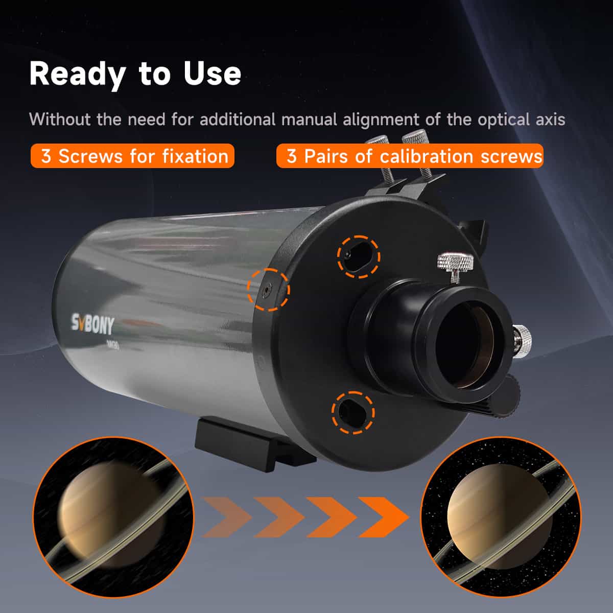 Svbony MK90 90mm Portable Maksutov Cassegrain Telescope – Great for Bird Watching, Long Range Viewing and Lunar Planetary Observations