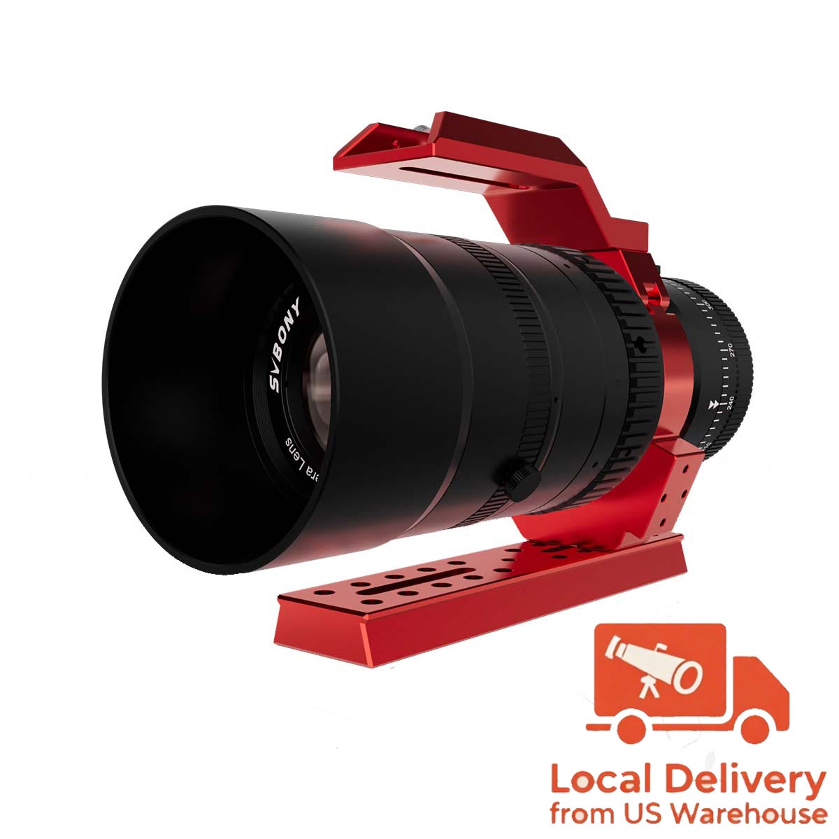 SV555 Astrograph Telescope APO Petzval Telephoto Lens 54mm f/4.5 - New Upgrade - Ideal for Wide Field Photography