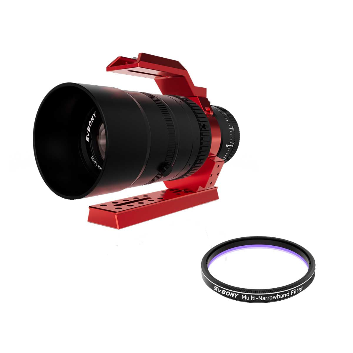 SV555 Astrograph Telescope APO Petzval Telephoto Lens 54mm f/4.5 - New Upgrade - Ideal for Wide Field Photography