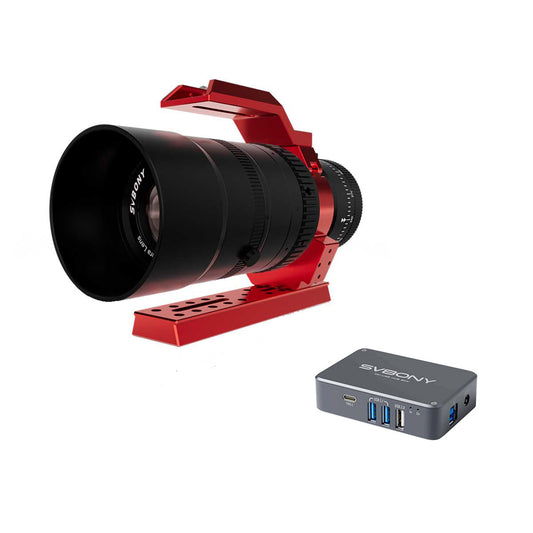 SV555 Astrograph Telescope APO Petzval Telephoto Lens 54mm f/4.5 W/ SV241 PowerBox