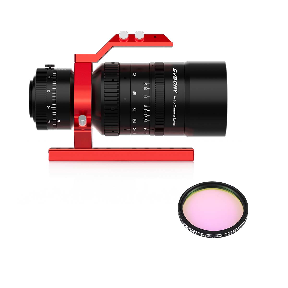 SV555 Astrograph APO Telescope - SV260 Multi-bandpass Filter Set for Deep-sky and Comet Photography