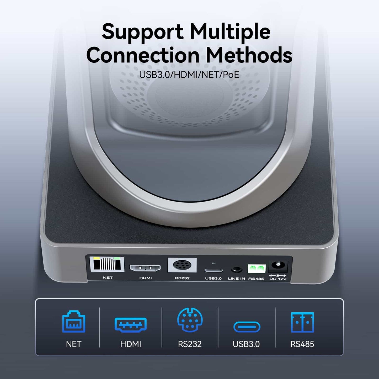 SVPTZ All-in-One Conference Room Video Camera System HD 1080P Video and Audio Conferencing Solution