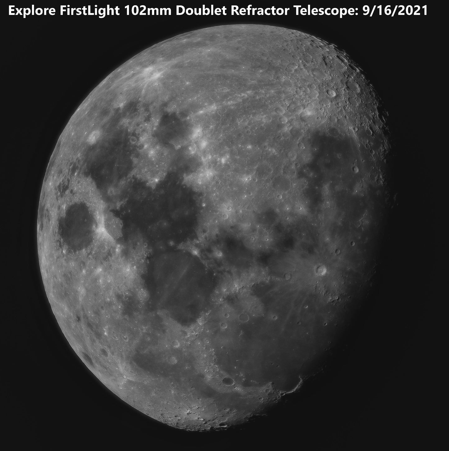 Explore Scientific Explore FirstLight 102mm Doublet Refractor Telescope with EXOS EQ Nano Mount FL-AR1021000EQ3