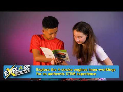 Explore Science V8 Model Engine — STEM Build-Your-Own Working Combustion Engine Kit
