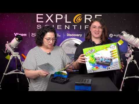 Explore Science 14 Electronic Science Set — Beginner Circuit-Building STEM Kit for Kids