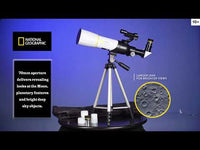 National Geographic RT70400 70mm Refractor Telescope 80-50070 – Beginner Telescope with Panhandle Mount & Smartphone Adapter