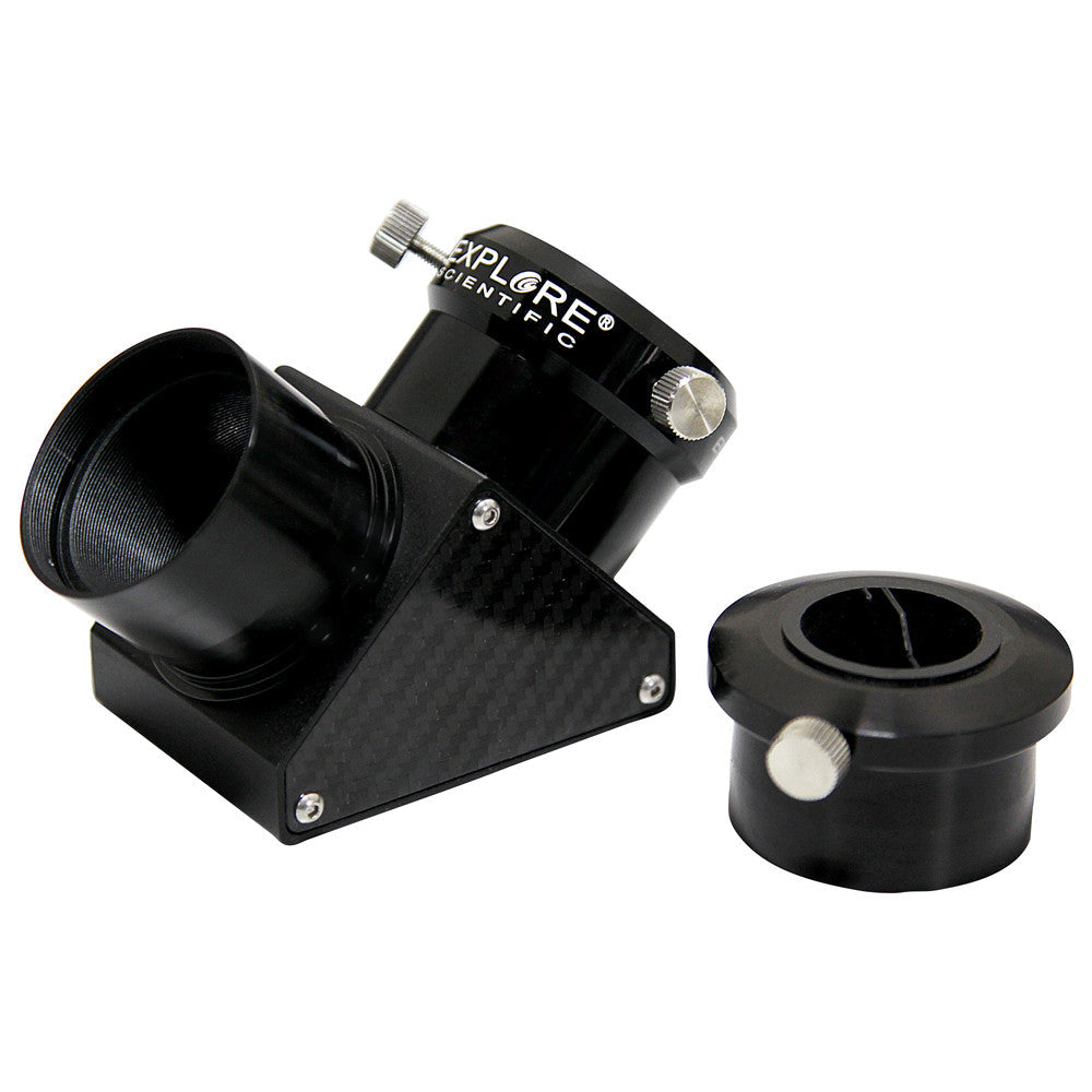 Explore Scientific 2" Dielectric-Coated Diagonal Mirror with 1.25" Adapter | Telescope Wolves