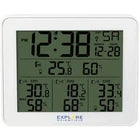 Explore Scientific Radio Weather Station with 3 Sensors – White (WSH4003)