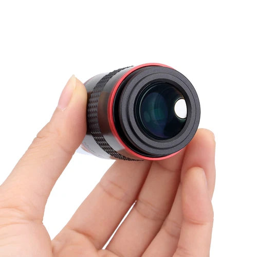 Front view of SVBONY 68 degree wide angle 15mm eyepiece 1.25 inch F9152C revealing multi coated wide field optical lens design and build quality for beginner telescope owners looking for an immersive wide angle viewing upgrade — Telescope Wolves