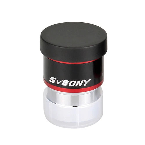 SVBONY 68 degree wide angle 15mm eyepiece 1.25 inch F9152C with protective dust cap included showing complete lens protection and storage solution for beginner telescope owners protecting optics between stargazing sessions — Telescope Wolves