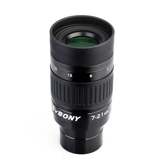 SV135 Zoom Eyepiece 1.25inch 7mm to 21mm 57°-40° Field of View for Astronomical Observation