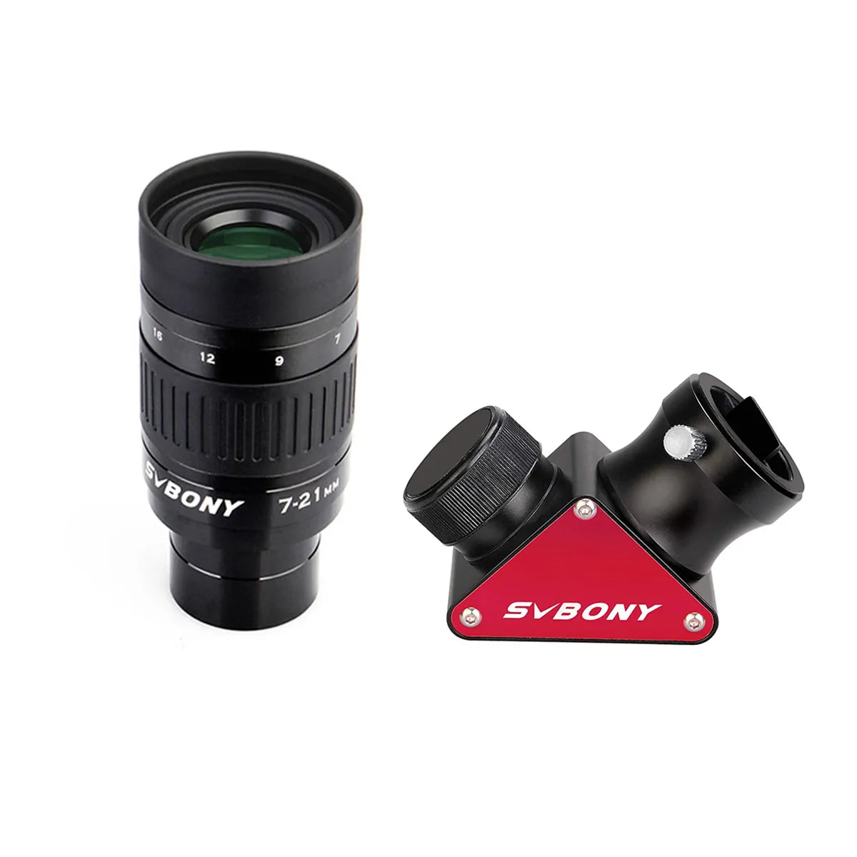 SV135 Zoom Eyepiece 1.25inch 7mm to 21mm 57°-40° Field of View for Astronomical Observation