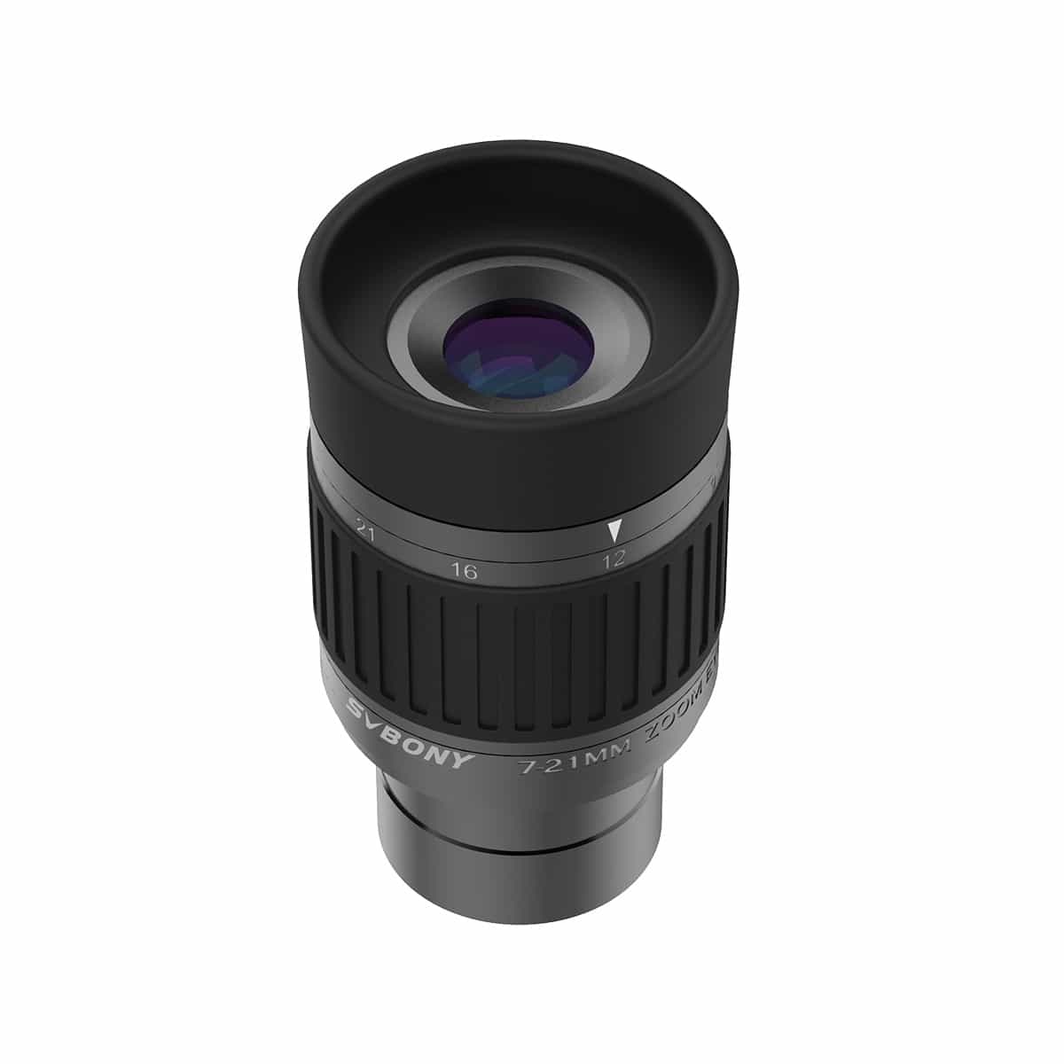SV135 Zoom Eyepiece 1.25inch 7-21mm 52°-36° Field of View Fully Multi-Coated 5-Element 3-Group Optical Design