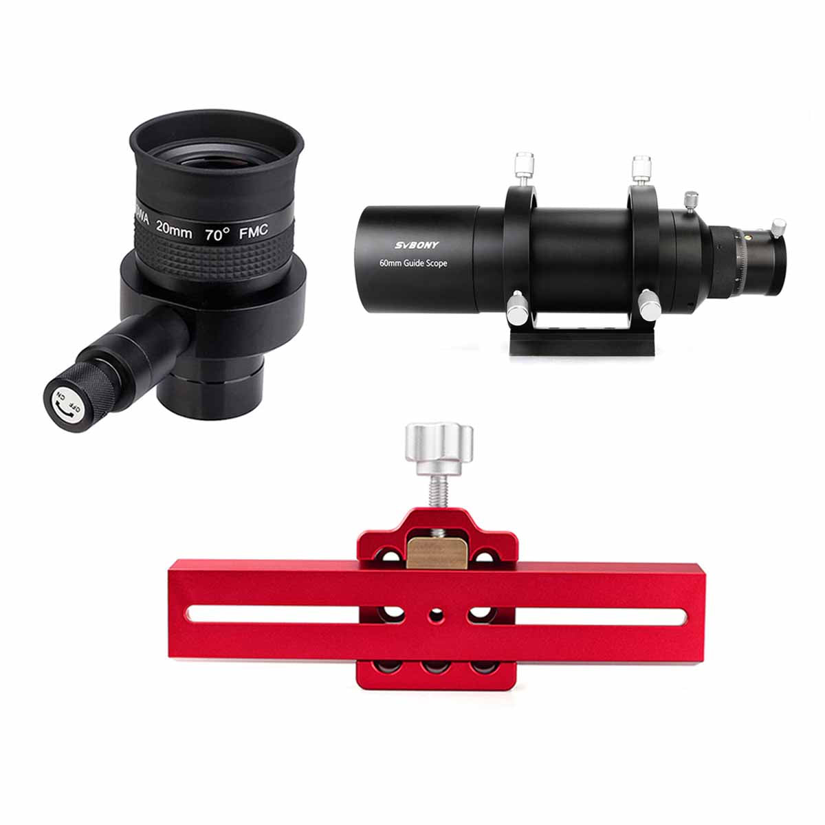 SV152 SWA Illuminated Eyepiece-SV106 Guide Scope-SV188P Diagonal-Bundle