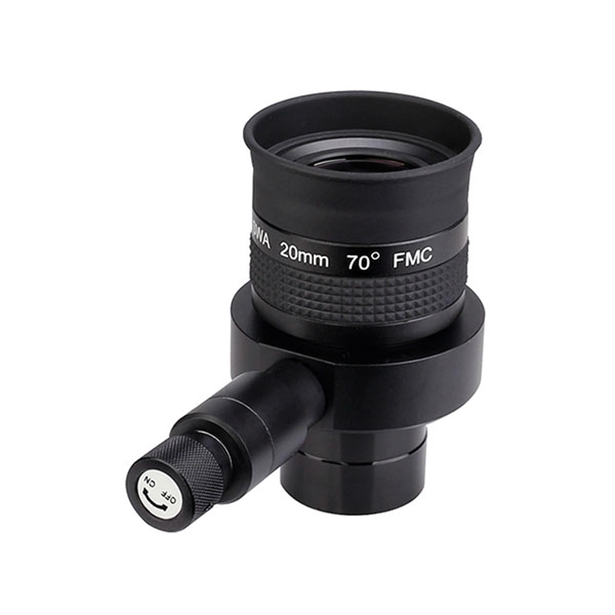 SVBONY SV152 SWA Illuminated Eyepiece 20mm 70 Degree 1.25 inch for Guided Star Astrophotography