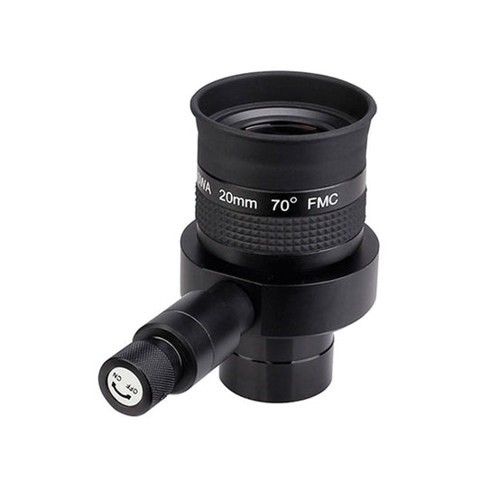 SVBONY SV152 SWA Illuminated Eyepiece 20mm 70 Degree 1.25 inch for Guided Star Astrophotography