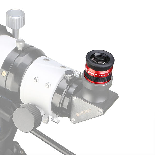 SV154  Telescope Eyepiece 1.25inch 70 Degree SWA 15mm Red