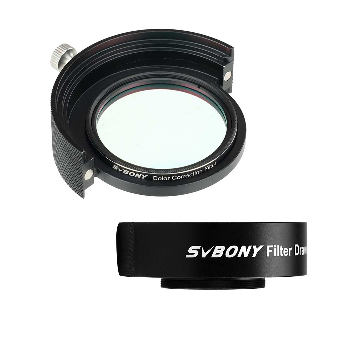 SV226 Telescope Filter Drawer - 1.25" & 2" Astronomy Filter Combination for Astrophotography