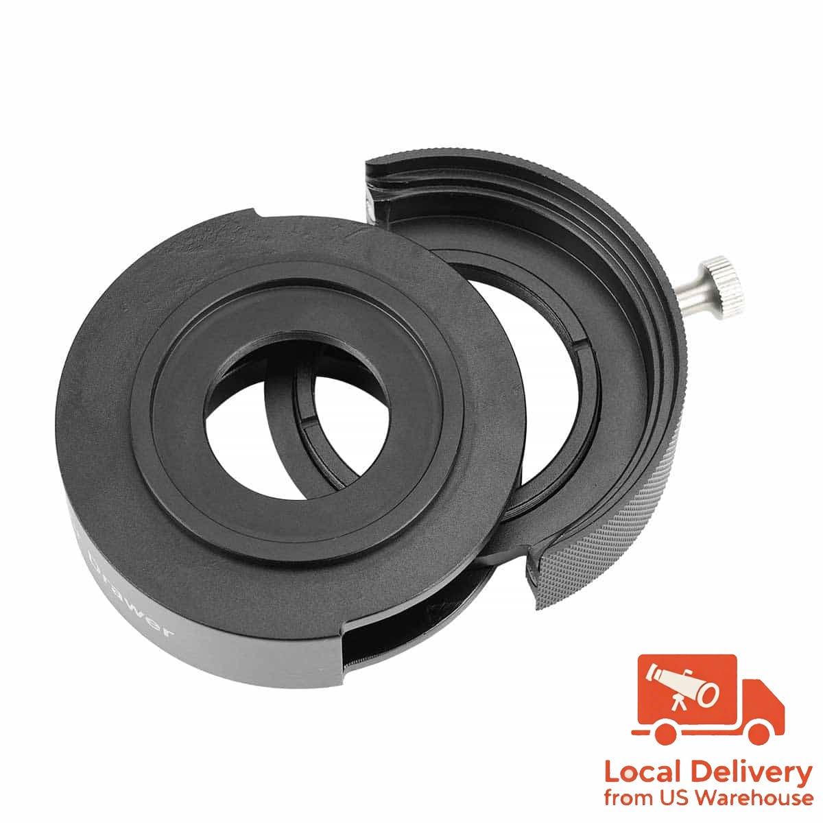 SV226 M42 Telescope Filter Drawer - Effortlessly Switch Between 1.25" & 2" Filters for Perfect Astrophotography