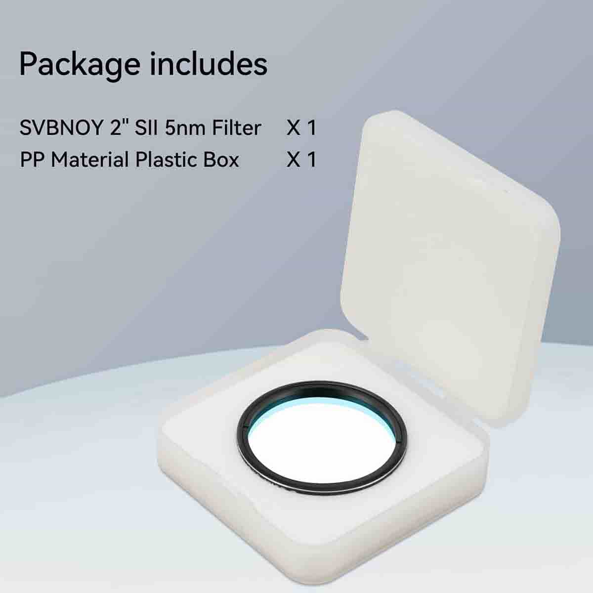 SV227 SII 5nm 2" Filter Narrowband Astronomical Photographic CCD Filter for Deep Sky