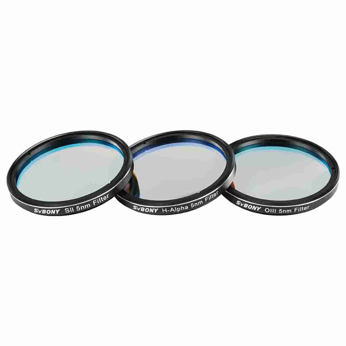 SV227 SHO 5nm 2" Filter Set SII H-Alpha OIII Narrowband Astronomical Photographic CCD Filter for Deep Sky