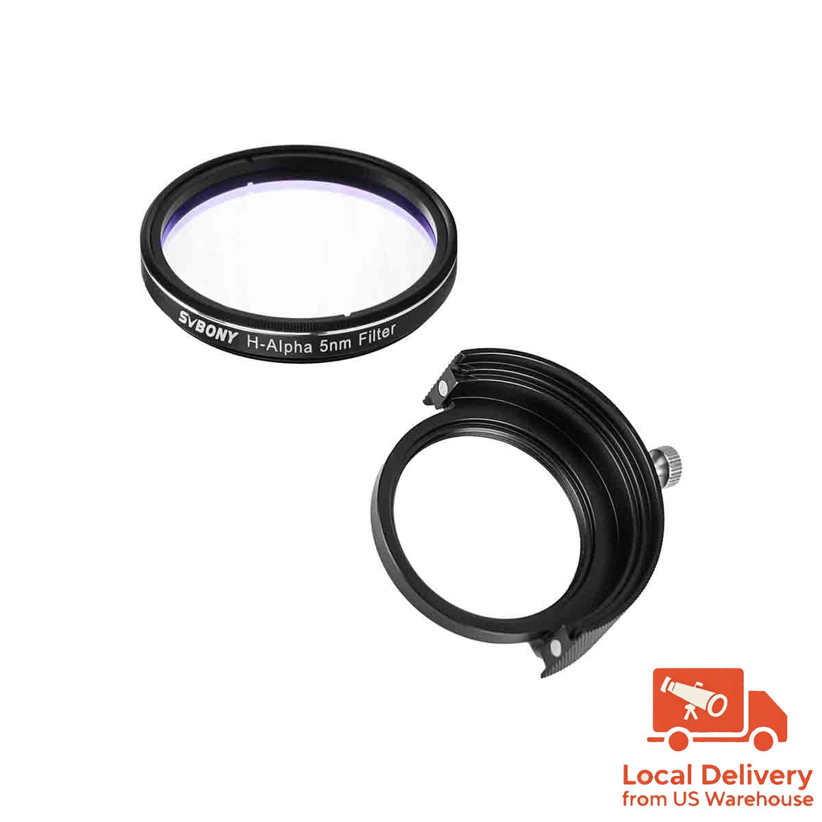 SV227 H-Alpha 5nm Filter 2" Narrowband Astronomical Photographic CCD for Deep Sky