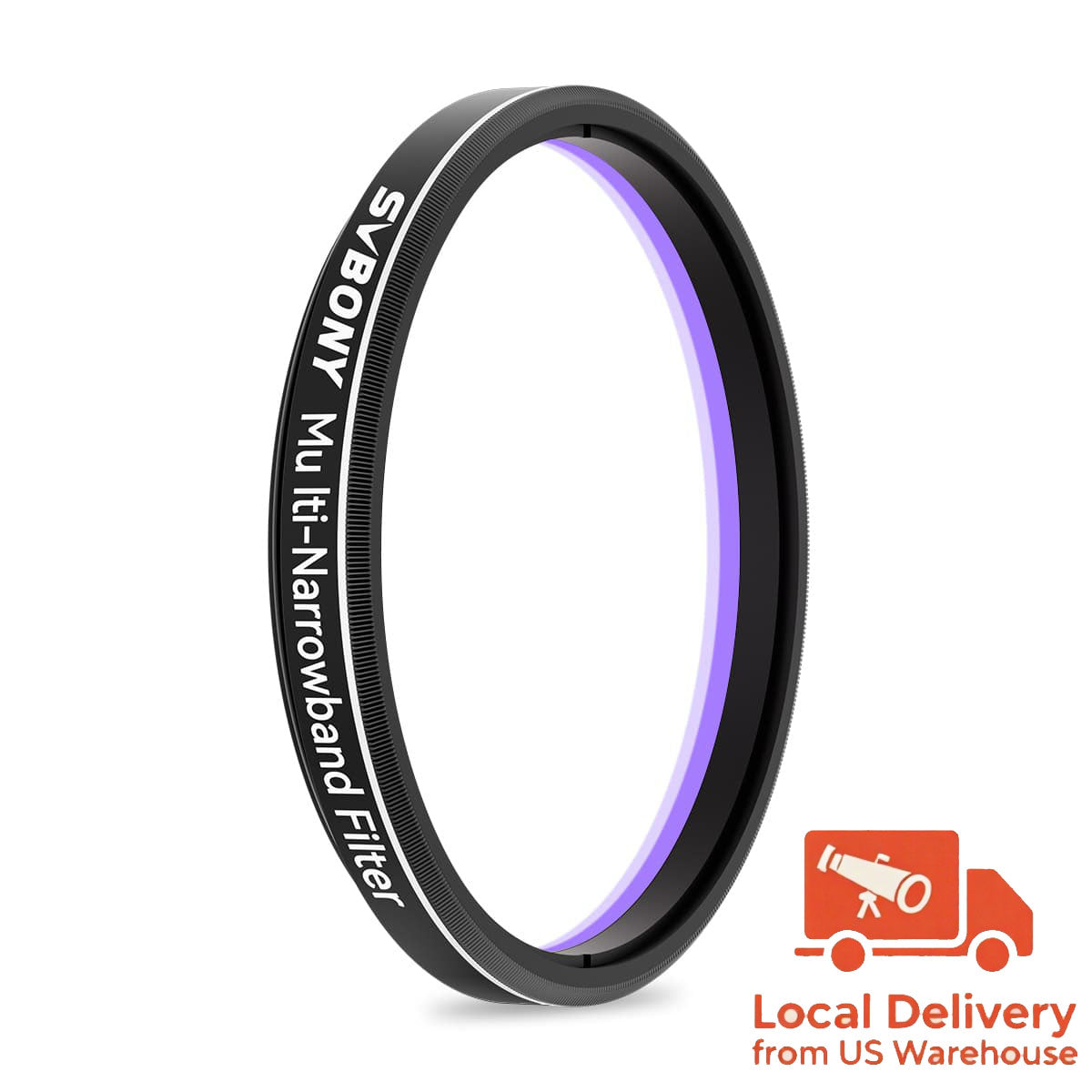 SV240 Multi-Narrowband Filter Galaxy & Nebula NIR Near-infrared Light Pollution 2" Mounted for Urban Astrophotography