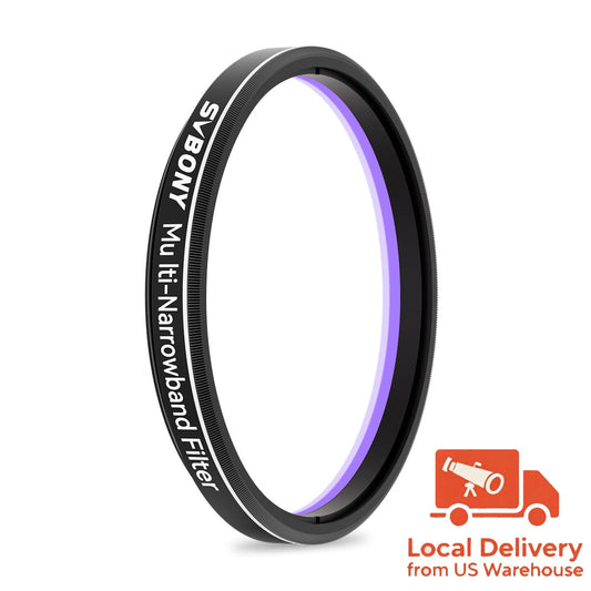 SV240 Multi-Narrowband Filter Galaxy & Nebula NIR Near-infrared Light Pollution 2" Mounted for Urban Astrophotography