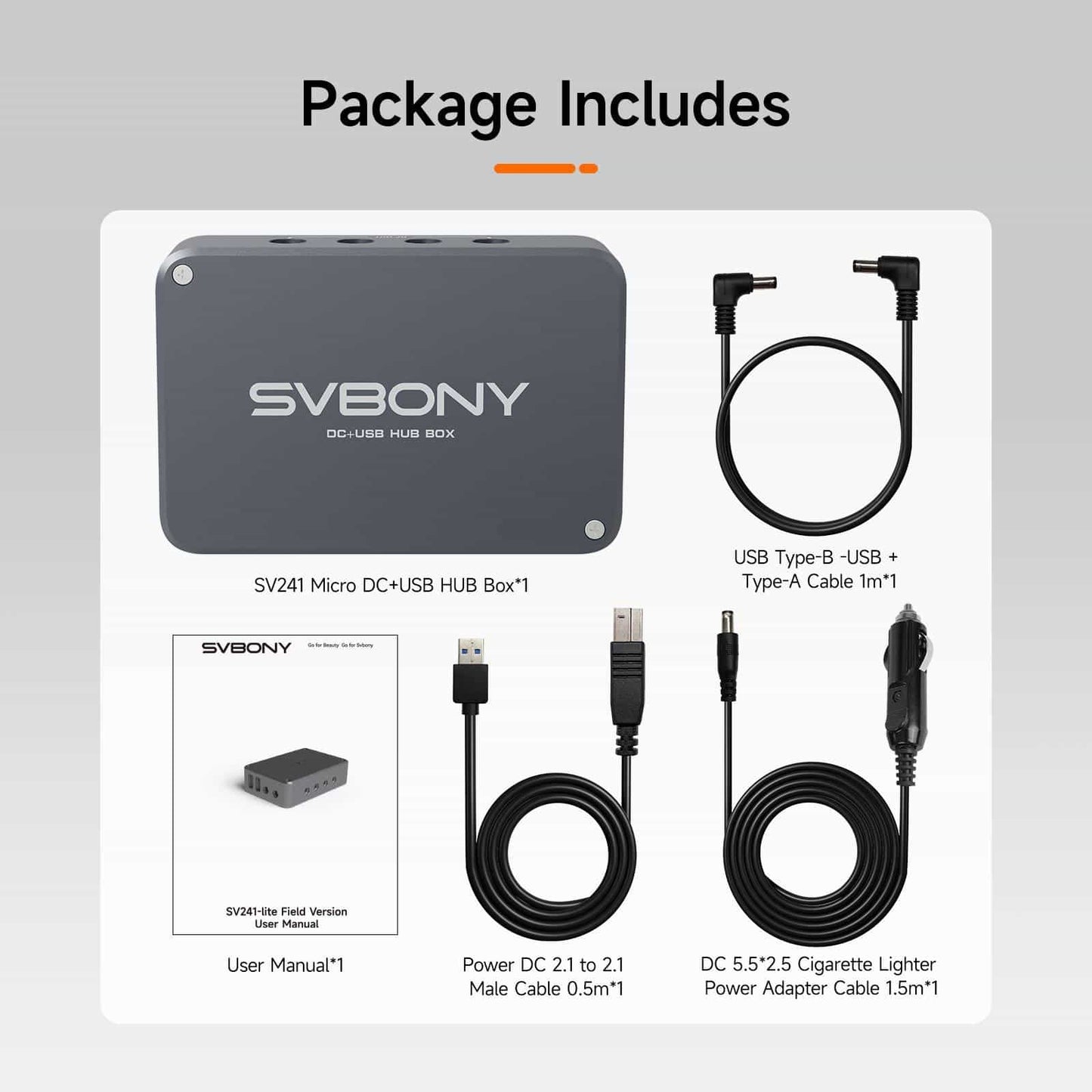 SVBONY SV241 Astronomy DC+USB HUB Box  for Astrophotography