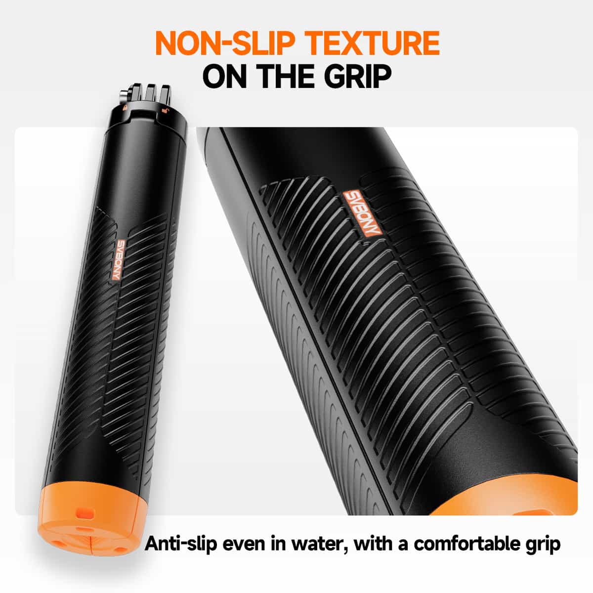 SVBONY Sports Camera Floating Tripod Buoyancy Stick, No Loss of Water Shots - Surfing/Diving/Rafting Essentials