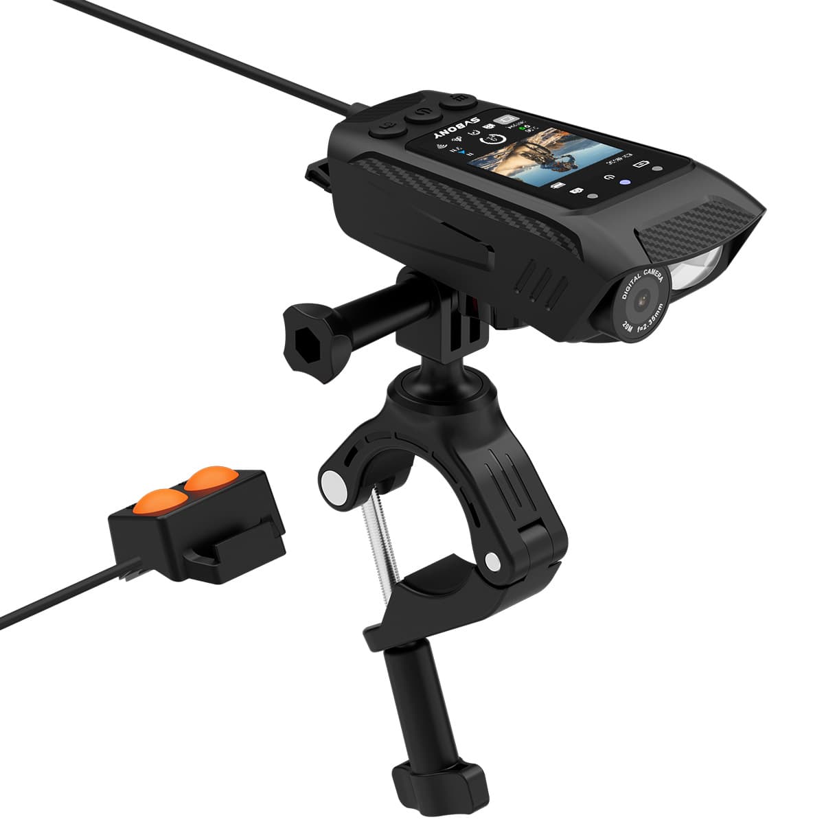 SVbony SVGo C1 Cycling Camera HD 4K 30fps IPX4 Waterproof for Bicycle Sports Outdoor