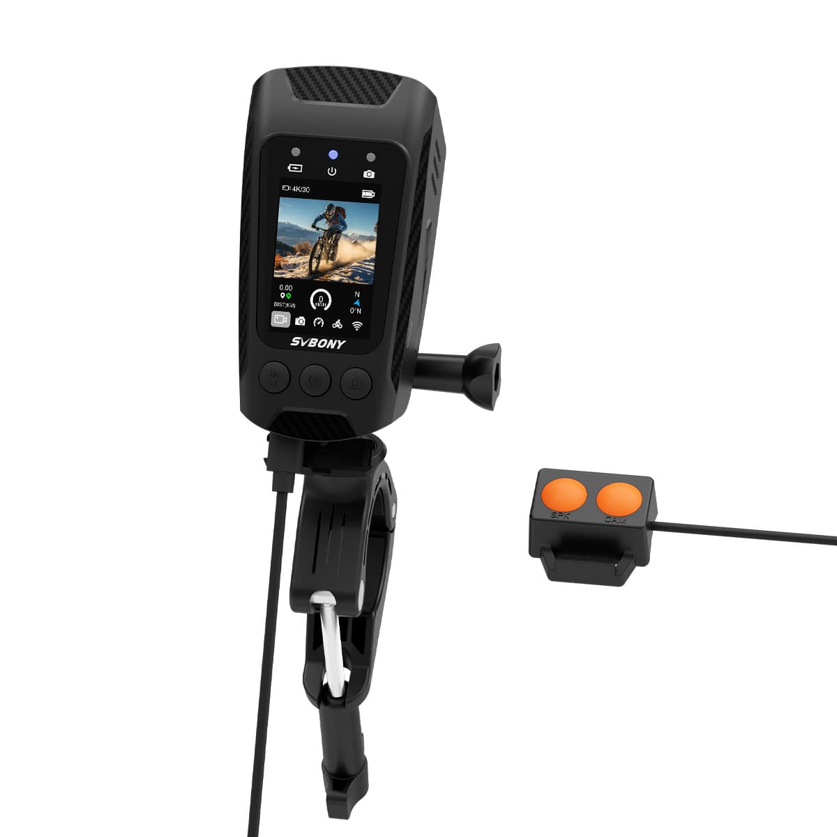 SVbony SVGo C1 Cycling Camera HD 4K 30fps IPX4 Waterproof for Bicycle Sports Outdoor