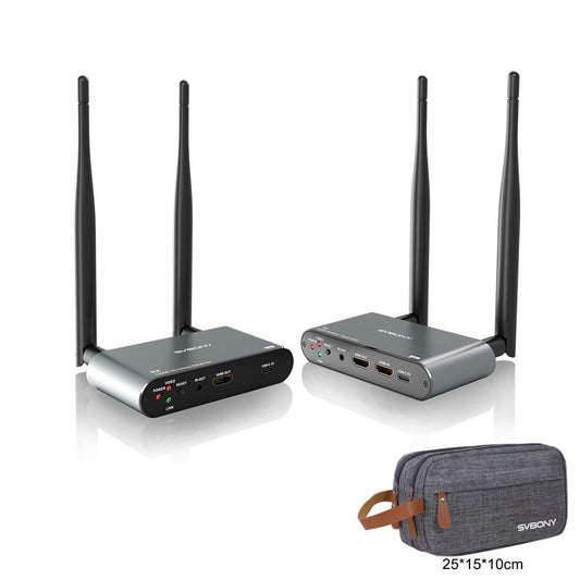 TransAir2 4K Wireless Video Transmission System 0.06s Latency 30Hz HD Output for Conferences, Church Wedding Services