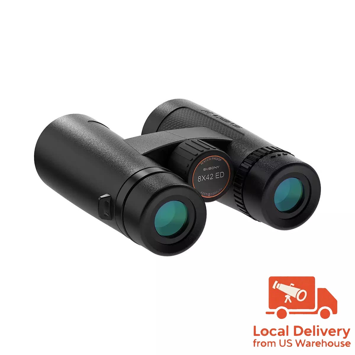 SVBONY SV202 Upgraded ED Binoculars 8x32/8x42/10x42 Bak4 Prism Wide Field of View IPX7 Waterproof Fogproof for Adults Bird Watching