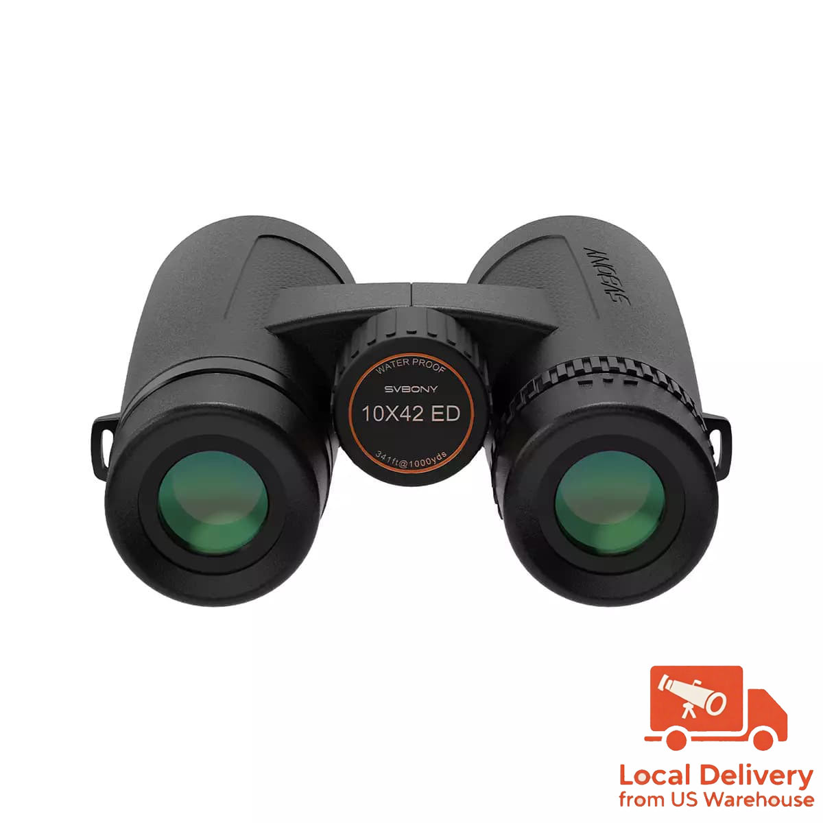 SVBONY SV202 Upgraded ED Binoculars 8x32/8x42/10x42 Bak4 Prism Wide Field of View IPX7 Waterproof Fogproof for Adults Bird Watching