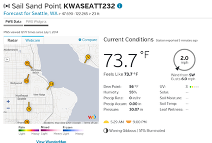 Explore Scientific 7‑in‑1 WiFi Professional Weather Station – WSX3001
